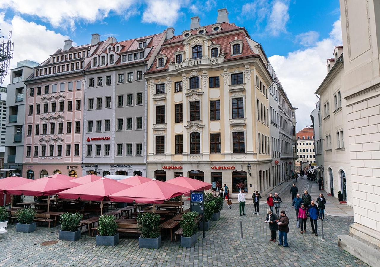 Familienapartment An Der Frauenkirche Dresden Buitenkant foto